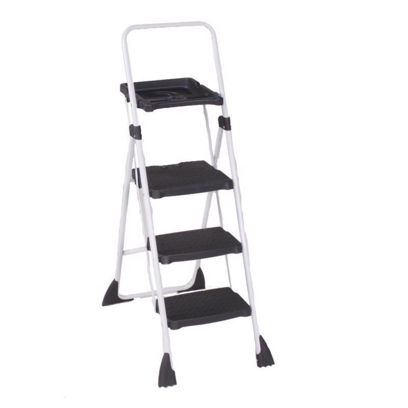 Cosco Tri Step Plus 4.56 ft. H Steel Platform Ladder Type II 225 lb. capacity, 1 of 2