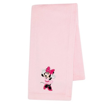 Lambs & Ivy Minnie Mouse Love Baby Blanket