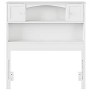 AFI Furnishings Newport Twin Headboard with Turbo Charger in White - 4 of 4