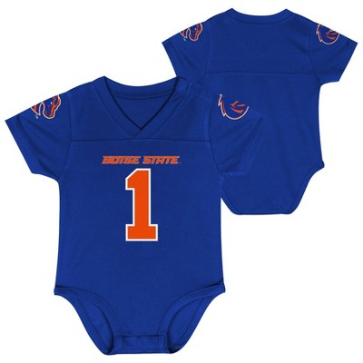 NFL Denver Broncos Infant Boys' AOP 3pk Bodysuit - 0-3M