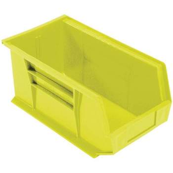 Quantum Storage 8-1/4 in. W X 6-3/4 in. H Tool Storage Bin Polypropylene 1 compartments Yellow