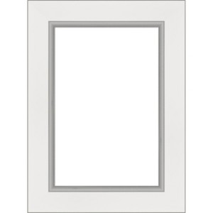 Amanti Art Eva Black Silver Framed Dry Erase Magnetic Board - 1 of 4