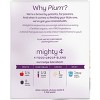 Plum Organics Mighty 4 Apple Blackberry Purple Carrot Greek Yogurt & Oat Baby Food Pouch - (Select Count) - image 4 of 4