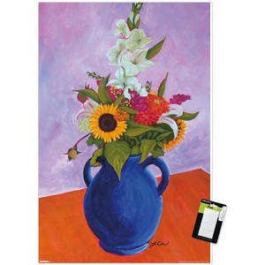 Trends International Lindsey Cherek - Still Life With Farmer's Market Flowers Unframed Wall Poster Prints - 1 of 4