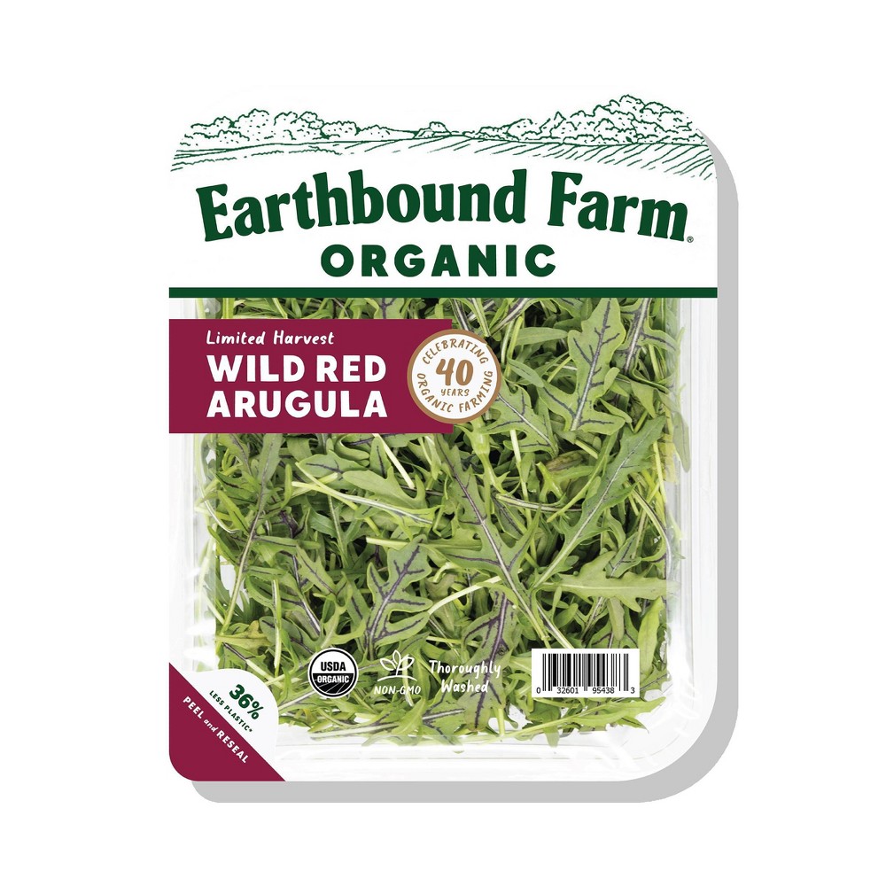 Earthbound Farm Organic Wild Red Arugula - 4oz