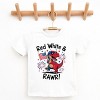 The Juniper Shop Red, White and Rawr Youth Short Sleeve Tee - S - White - 2 of 4