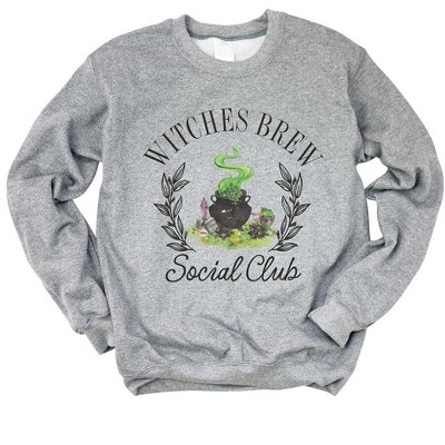 Simply Sage Market Women's Graphic Sweatshirt Witches Brew Social Club