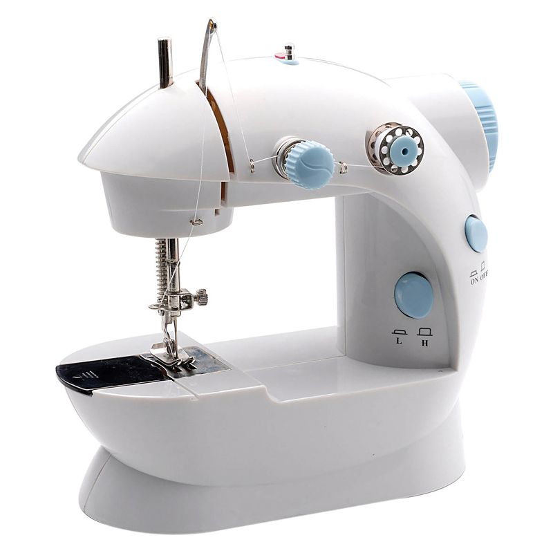 Michley® LSS-202 Combo 2-Speed Portable Sewing Machine with Sewing Kit and Electric Scissors, 2 of 5