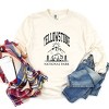 Simply Sage Market Yellowstone National Park Mountain Garment Dyed Long Sleeve - 3 of 4
