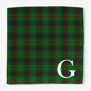 Personalization Mall Christmas Plaid Napkin, Mixed Plaid - 1 of 4