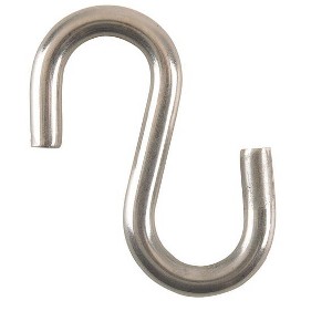 Hampton Small Stainless Steel 3 in. L S-Hook 250 lb 1 pk (Case of 20) - 1 of 1