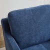 29.9" Chenille Skirted Swivel Chair with Removable Cushion - 3 of 4