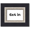 PosterPalooza | Photo Size Embellished Black Picture Frame - UV Acrylic, Foam Board Backing, Hanging Hardware - 2 of 4
