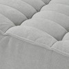 Modular Sofa,Lazy Floor Sofa, Linen Fabric Ottoman Module, Fireside Chair, Corner Relax Sofa Couch for Living Room, Apartment - 4 of 4