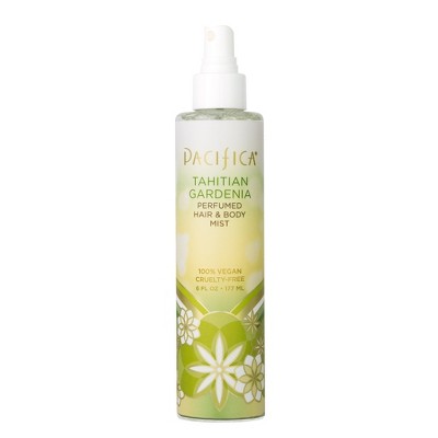 Tahitian Gardenia by Pacifica Perfumed Hair & Body Mist Women's Body Spray - 6 fl oz
