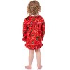 How the Grinch Stole Christmas Tossed Print Collar Sleep Family Pajama Set - 3 of 4