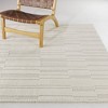 Balta Rugs 5'3"x7' Theron Geometric Lines Premium Shag Kids' Area Rug Cream - 2 of 4