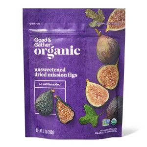 Organic Unsweetened Dried Mission Figs - 7oz - Good & Gather™ - 1 of 2