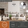 VAXCEL Roland 3 Light Oil Rubbed Bronze Industrial Mini Chandelier Clear Prism Glass Shades - 2 of 4