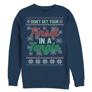 Men's Lost Gods Christmas Tinsel in a Tangle Sweatshirt - 1 of 3