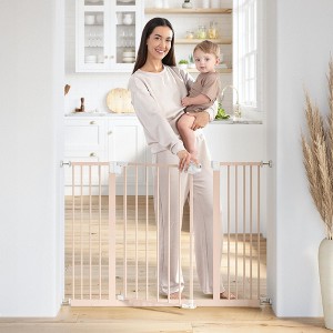 Baby Safety Gate, Adjustable Q195 Steel Doorway Gate By Comfy Cubs - 1 of 4