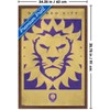 Trends International MLS Orlando City SC - Logo 25 Framed Wall Poster Prints - 3 of 4