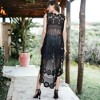 Anna-Kaci Women's Bohemian Crochet Lace Vest - 4 of 4