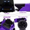Jojoka 12V Ride On Truck Car Battery Powered Toy with Remote Control, 4-Wheel Suspension, Battery Display, LED Lights, Music - 3 of 4