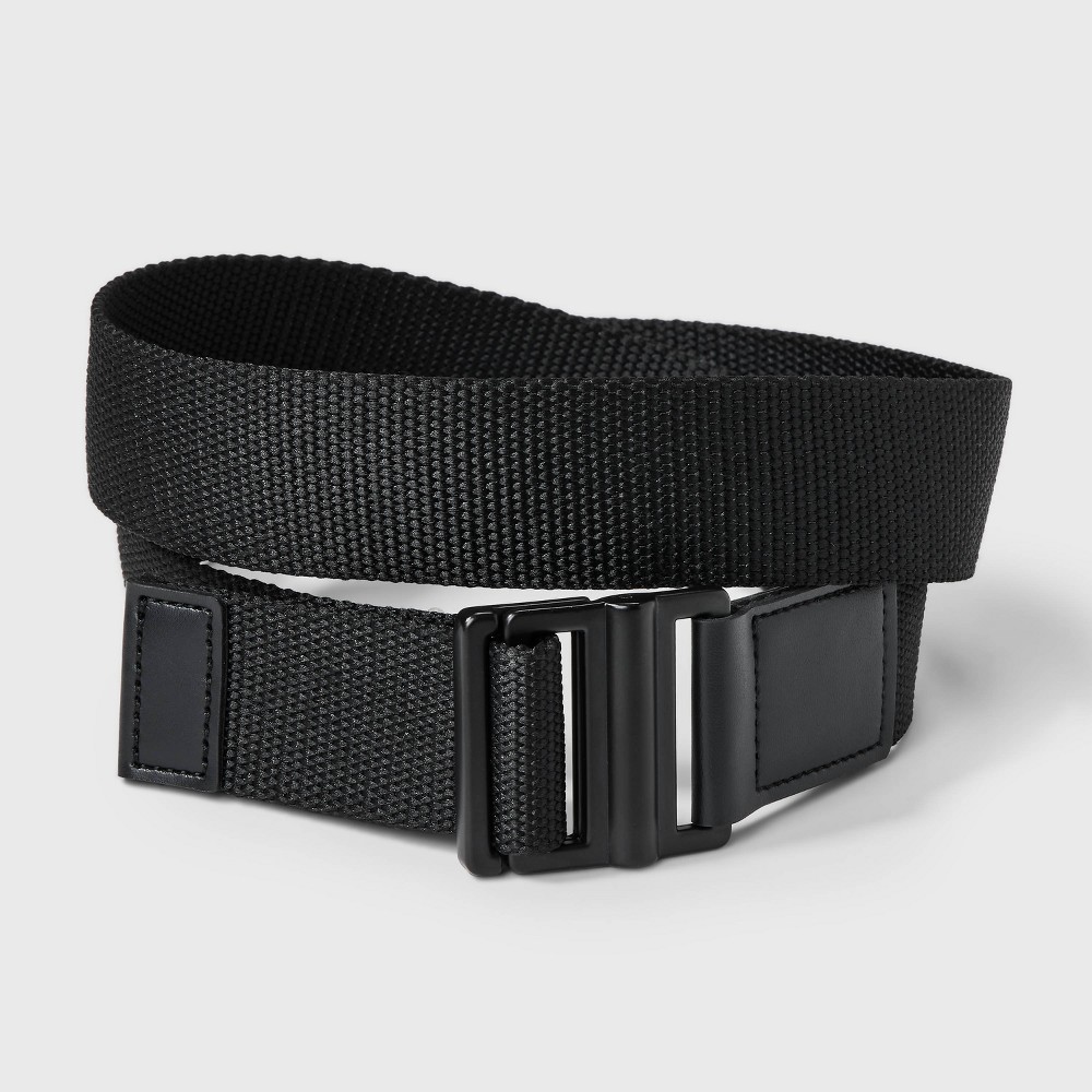 Photos - Belt Men's Webbed Casual Fabric D-Ring  - Original Use™ Black M