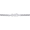 EVERLY JEWELRY | Sterling Silver 2.5mm Box Link Bracelet, 7.5 inch - 2 of 4