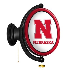 College Oval Rotating Lighted Wall Sign - 1 of 4
