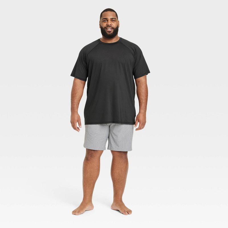 Men's Slim Fit Short Sleeve Rash Guard Swim Shirt - Goodfellow & Co™, 4 of 5