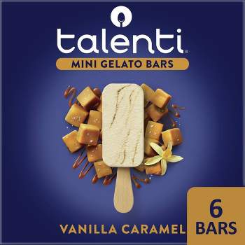 Talenti Vanilla Caramel Frozen Mini Gelato Bars - 6pk/11.1 fl oz