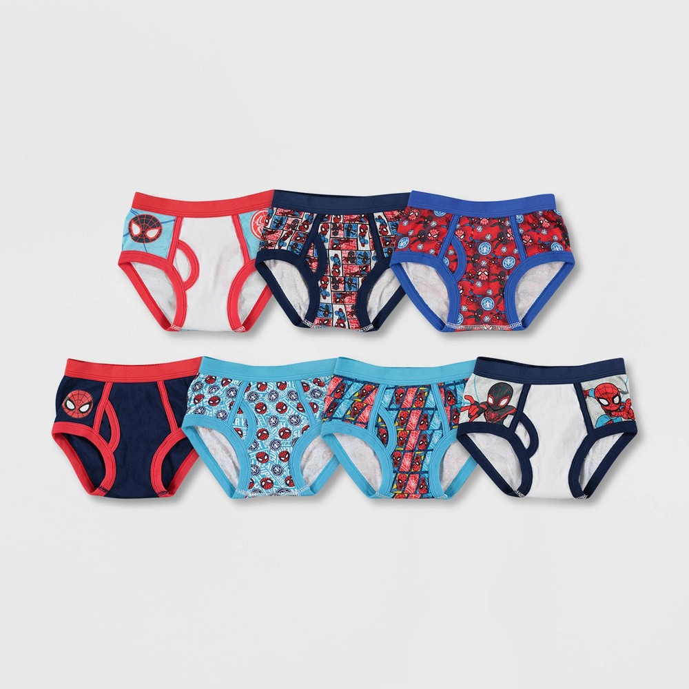UPC 045299004421 product image for Toddler Boys' 7pk Spider-Man Briefs - 2T-3T, One Color | upcitemdb.com