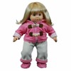 The Queen's Treasures 15 Inch Baby Doll Clothes Pink & Cream Overalls Set - 4 of 4