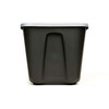 HOMZ Stackable and Nestable Heavy Duty Plastic Storage Container with 4 Way Handles - 3 of 4