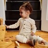Modern Moments™ by Gerber Baby Girls' Slouch Romper, Ivory Ditsy Floral - 4 of 4
