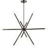 Livex Lighting Soho 10 - Light Chandelier in  Black Chrome - 3 of 4