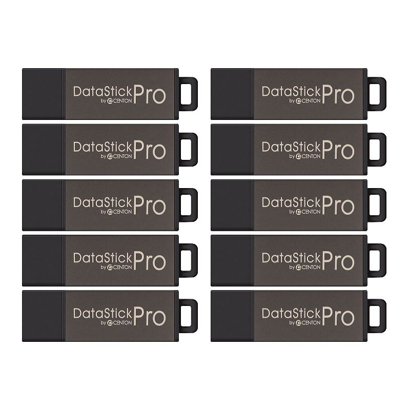 Centon DataStick Pro 16GB USB 2.0 Flash Drive 100/Pack 731969618530, 1 of 2