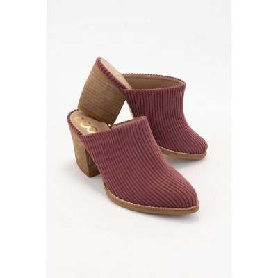 Women's Corduroy Mule - CCOCCI