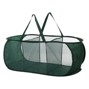 Unique Bargains Portable Folding Laundry Hampers 1 Pc - 1 of 4