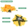 Unique Bargains Fabric Floral Wedding Party Rose Hair Clip Brooch 1 Pc - 2 of 4