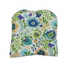 Blazing Needles, 19-inch U-Shaped Spun Polyester Outdoor Tufted Dining Chair Cushion - 2 of 2