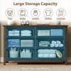 Gikpal Wooden Dresser for Bedroom, Entryway Table, Wooden Sideboard with 6 Drawers, Storage Tower Unit, Vintage Farmhouse Design, Bedroom, Living Room - 3 of 4