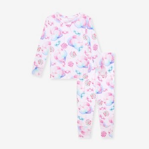 Girls Sweeties Classic Pajama Set - Posh Peanut - 1 of 3
