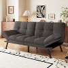 Dyonery 68" Futon Sofa Bed Convertible Memory Foam Couch Bed Folding Sofa Bed Sleeper Couch - 4 of 4