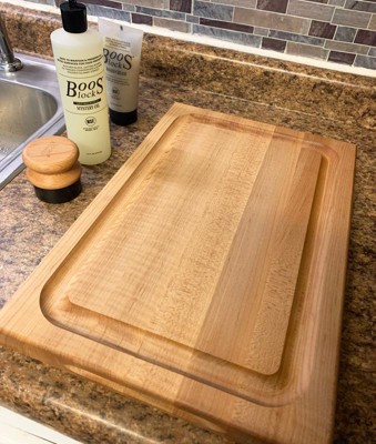 John Boos BBQBD 12in x 18in Maple Cutting Board