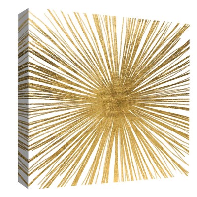 16" x 16" Gold Speed Decorative Wall Art - PTM Images