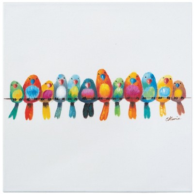 Yosemite Home Decor Birds on a Wire III, Multicolor