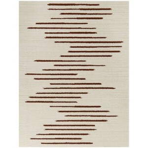 Andriesse Contemporary Stripe Rug Red - Balta Rugs - 1 of 4